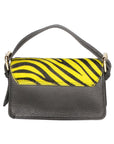 Aleide Borsa a mano da donna Vera pelle 04858-ZEBRA GIALLO Chiara Ferretti