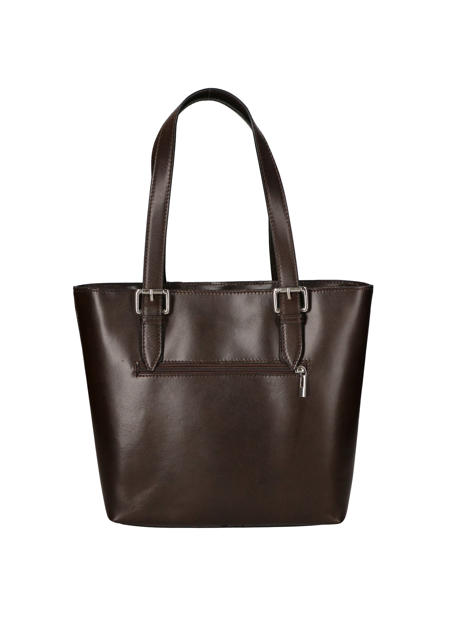 Farah Borsa a mano da donna 100% pelle 9055-T.MORO Chiara Ferretti