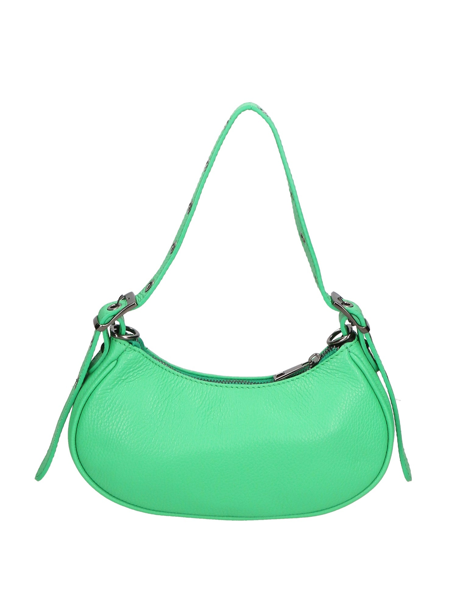 Galatea Borsa a spalla da donna Vera pelle 05708-D100 VERDE Chiara Ferretti