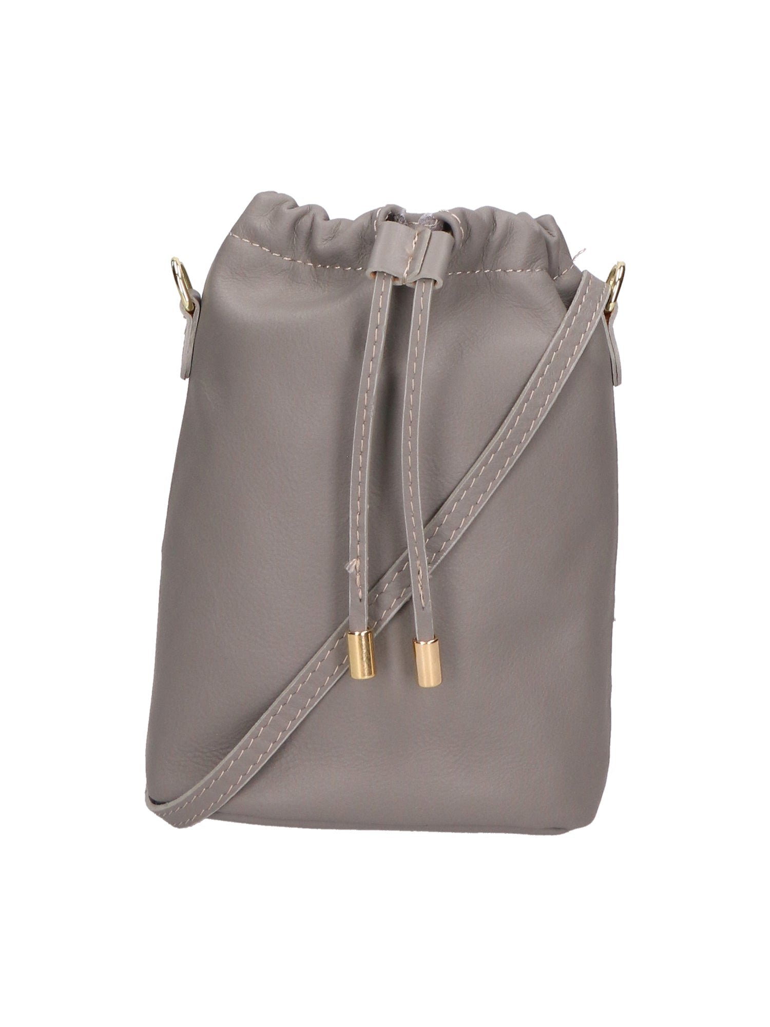 Borsa a sacca da Donna Angela in Vera Pelle Made in Italy 20x16x7 cm