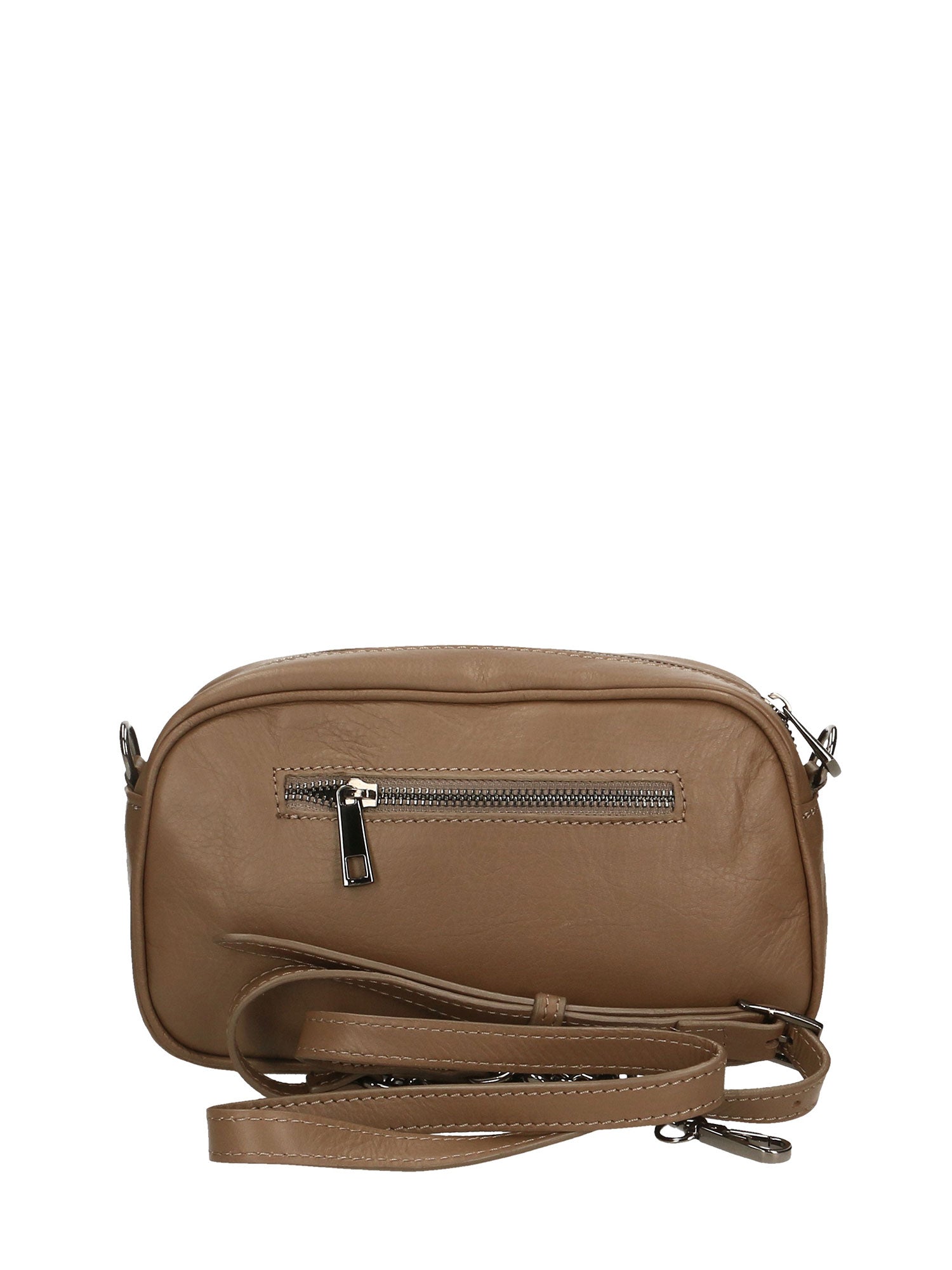 Cyane Borsa a tracolla da donna Vera pelle 1806-TAUPE Chiara Ferretti