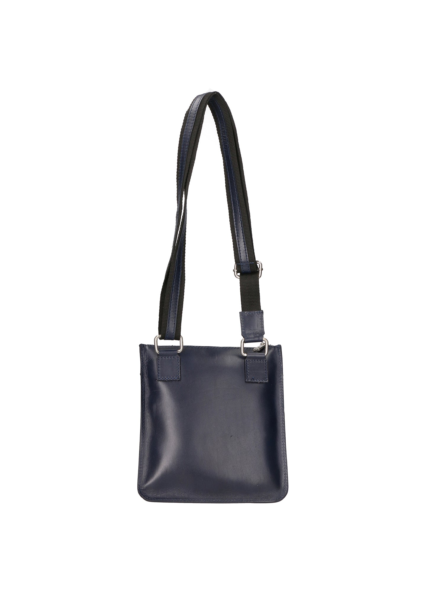 Flaviana Borsa a tracolla unisex Vera pelle 9117-BLU DARK BLUE Chiara Ferretti