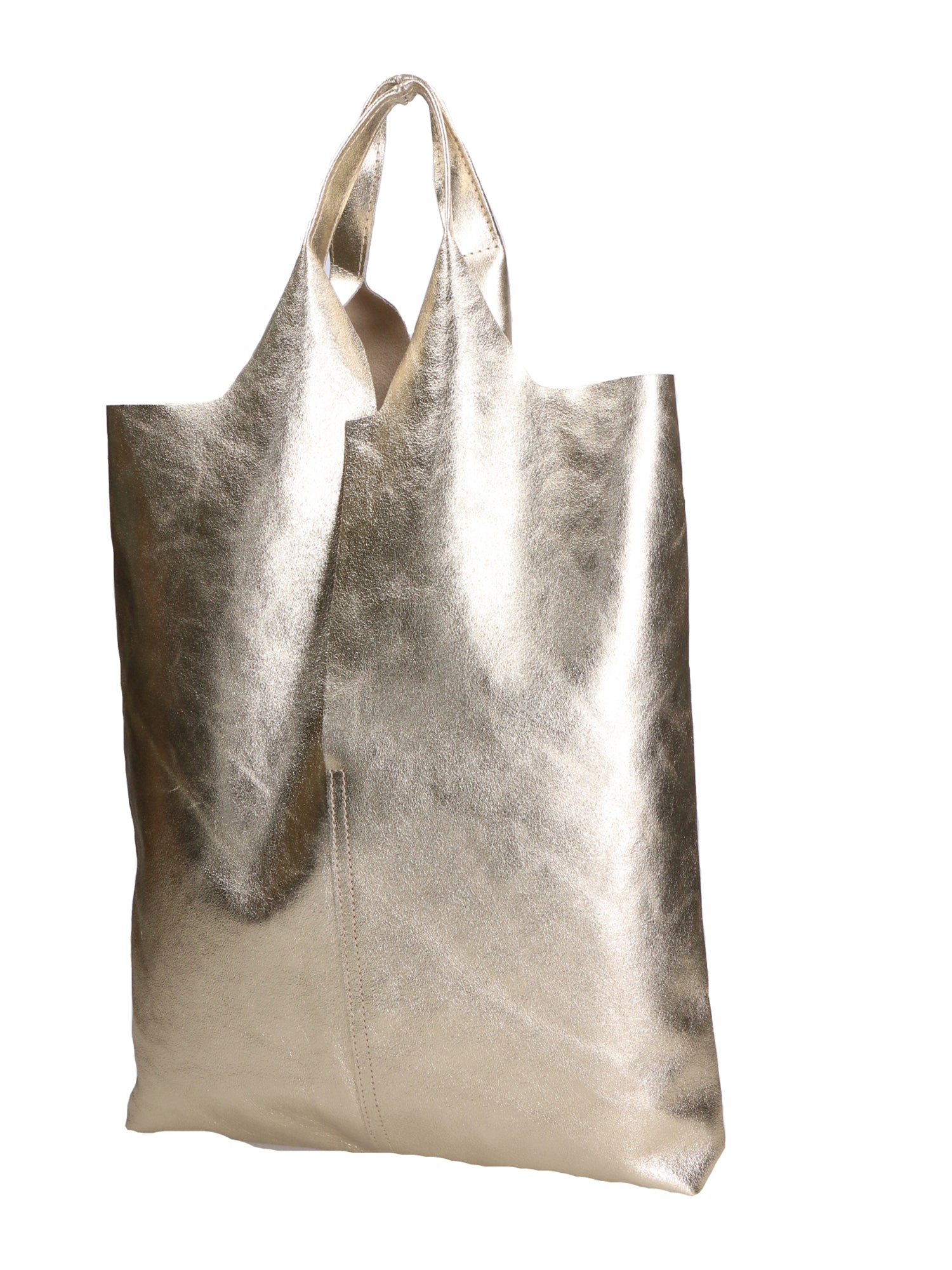 Argenta Borsa a spalla da donna Pelle laminata 05358-L003 ORO Chiara Ferretti