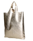 Argenta Borsa a spalla da donna Pelle laminata 05358-L003 ORO Chiara Ferretti