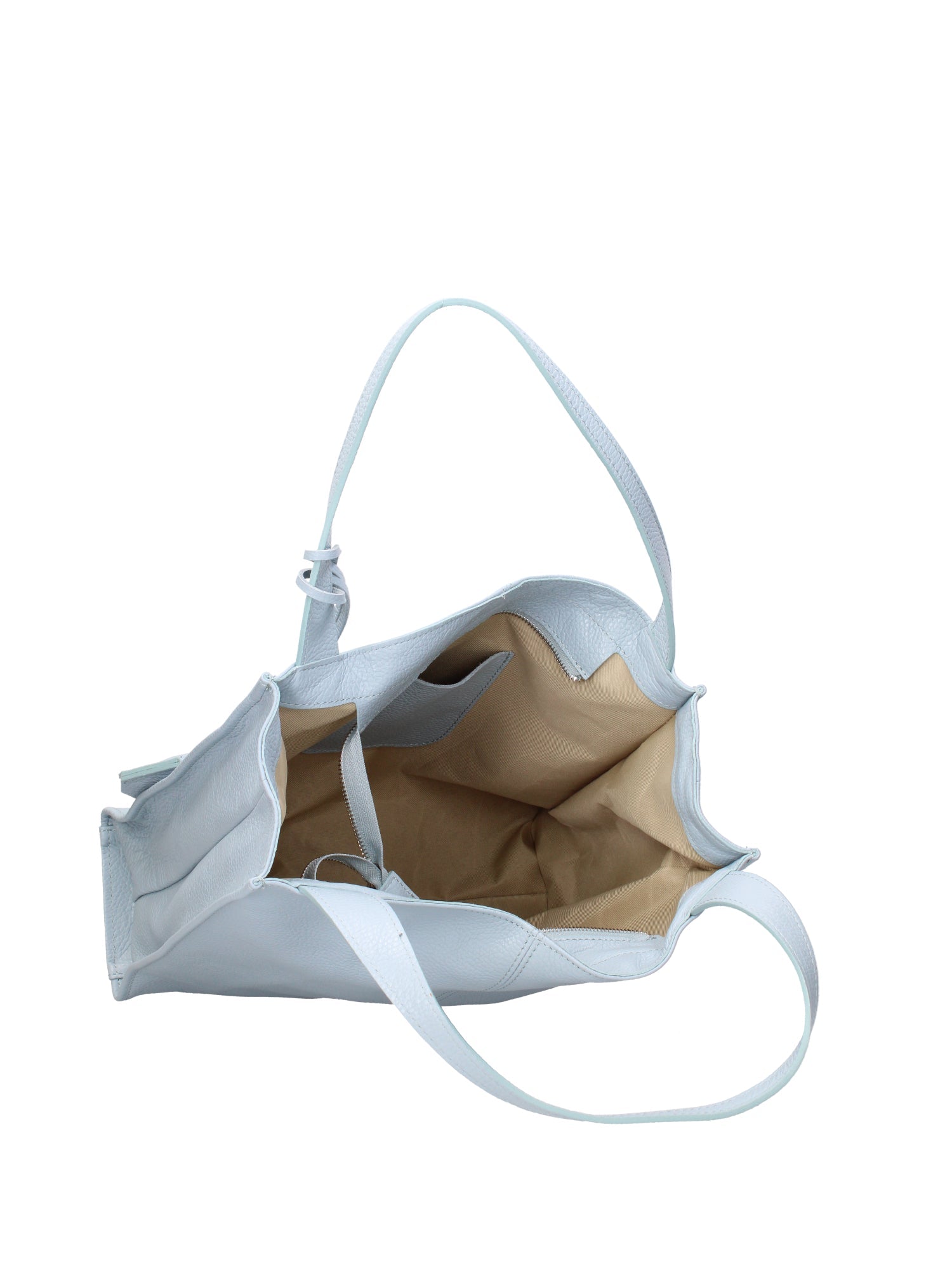 Seraphina Ultra Borsa a spalla da donna Vera pelle 3311-D92 CELESTE Chiara Ferretti