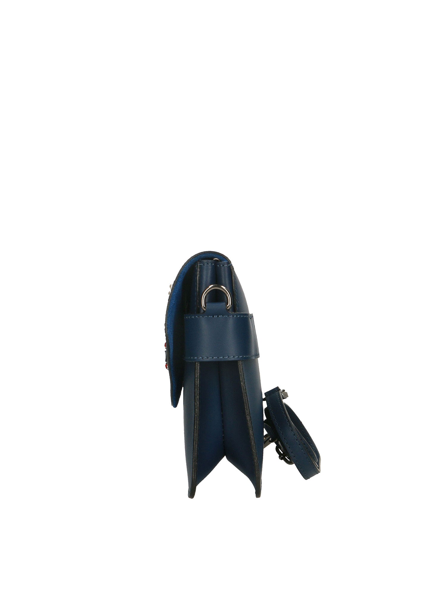Alethea Borsa a tracolla donna Vera pelle 8801-BLU Chiara Ferretti