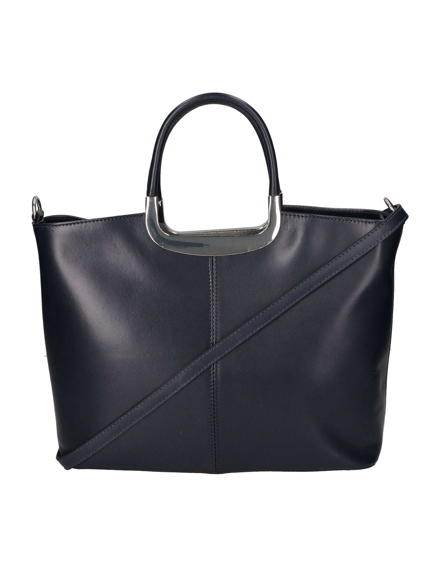 Francesca Borsa a mano da donna 100% pelle 9133-BLU BLUE Chiara Ferretti