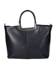 Francesca Borsa a mano da donna 100% pelle 9133-BLU BLUE Chiara Ferretti