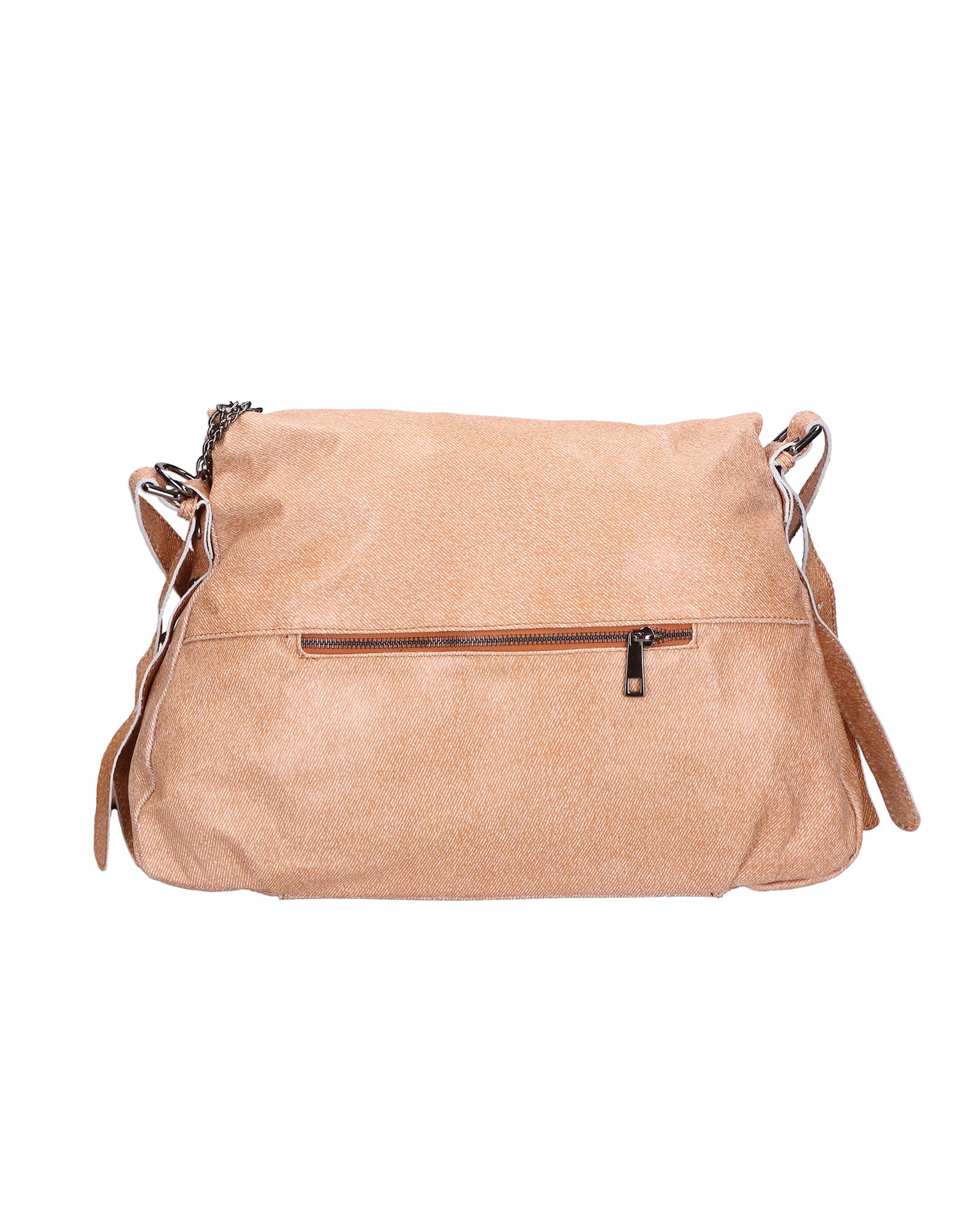 Women's shoulder bag in genuine leather, made in Italy, 40x24x11 cm