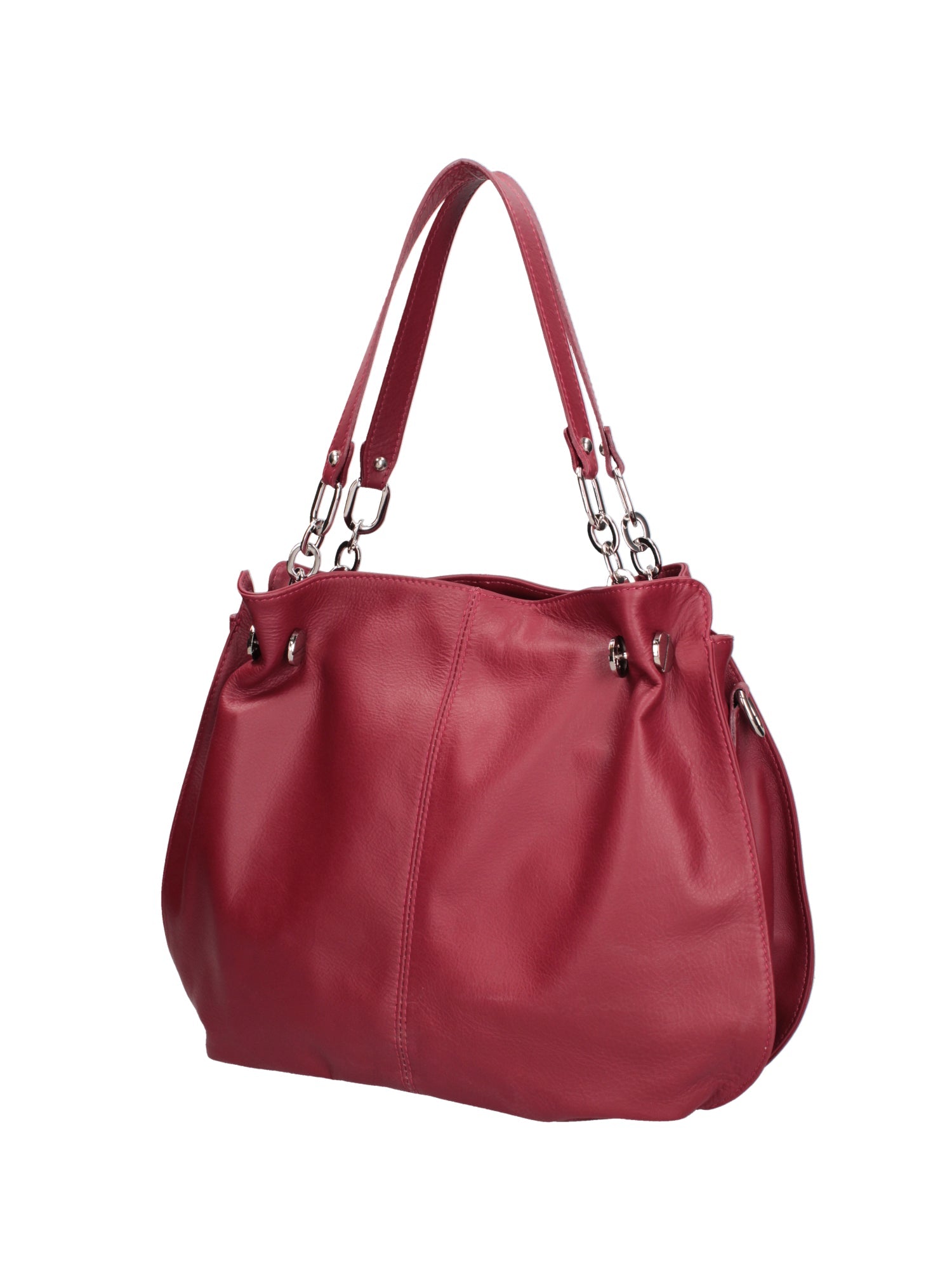 Ereba Borsa a mano da donna Made in Italy 100% pelle 3305-S10 RUBINO Chiara Ferretti