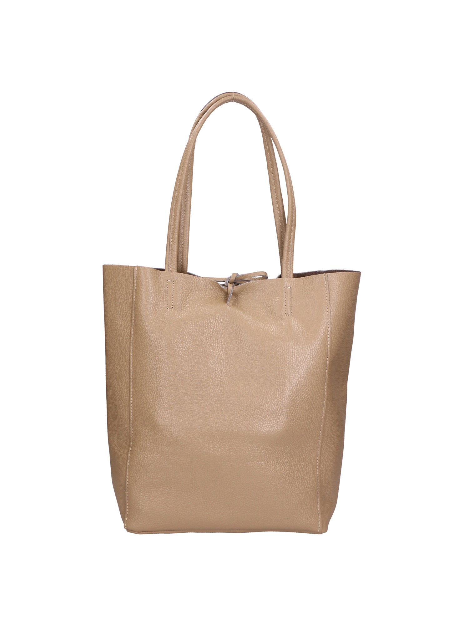 Valentina Borsa a mano da donna 100% pelle 06733-D07 TAUPE CHIARO Chiara Ferretti