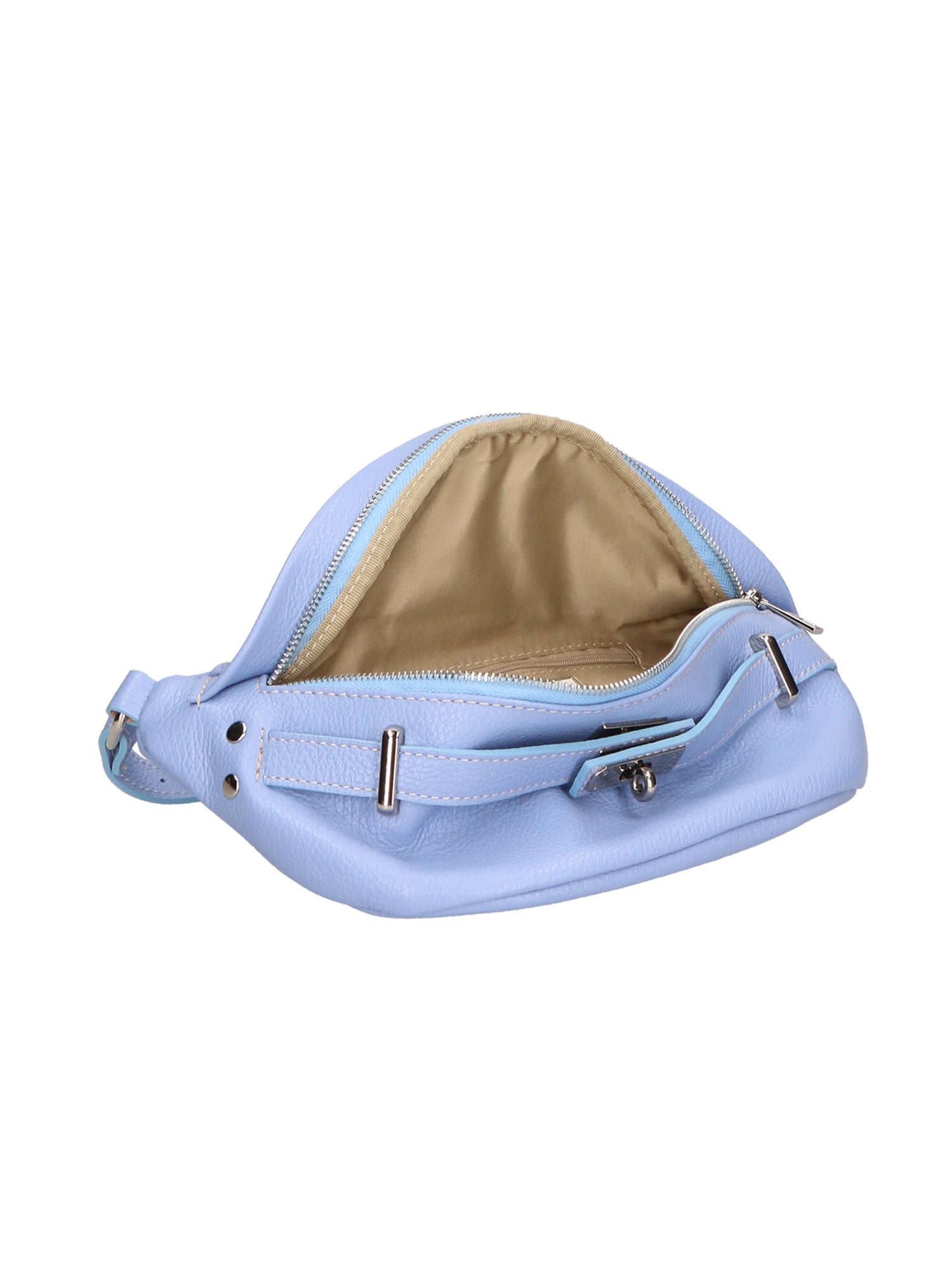 Gianna 05918-D592 AZUL Marsupio da donna in vera pelle Chiara Ferretti