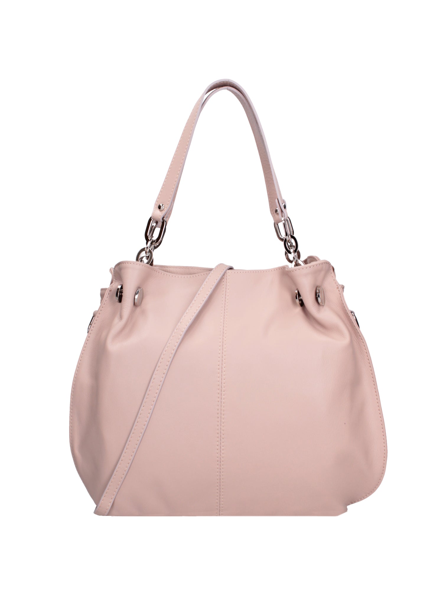 Ereba Borsa a mano da donna Made in Italy 100% pelle 3305-S68 NUDO Chiara Ferretti