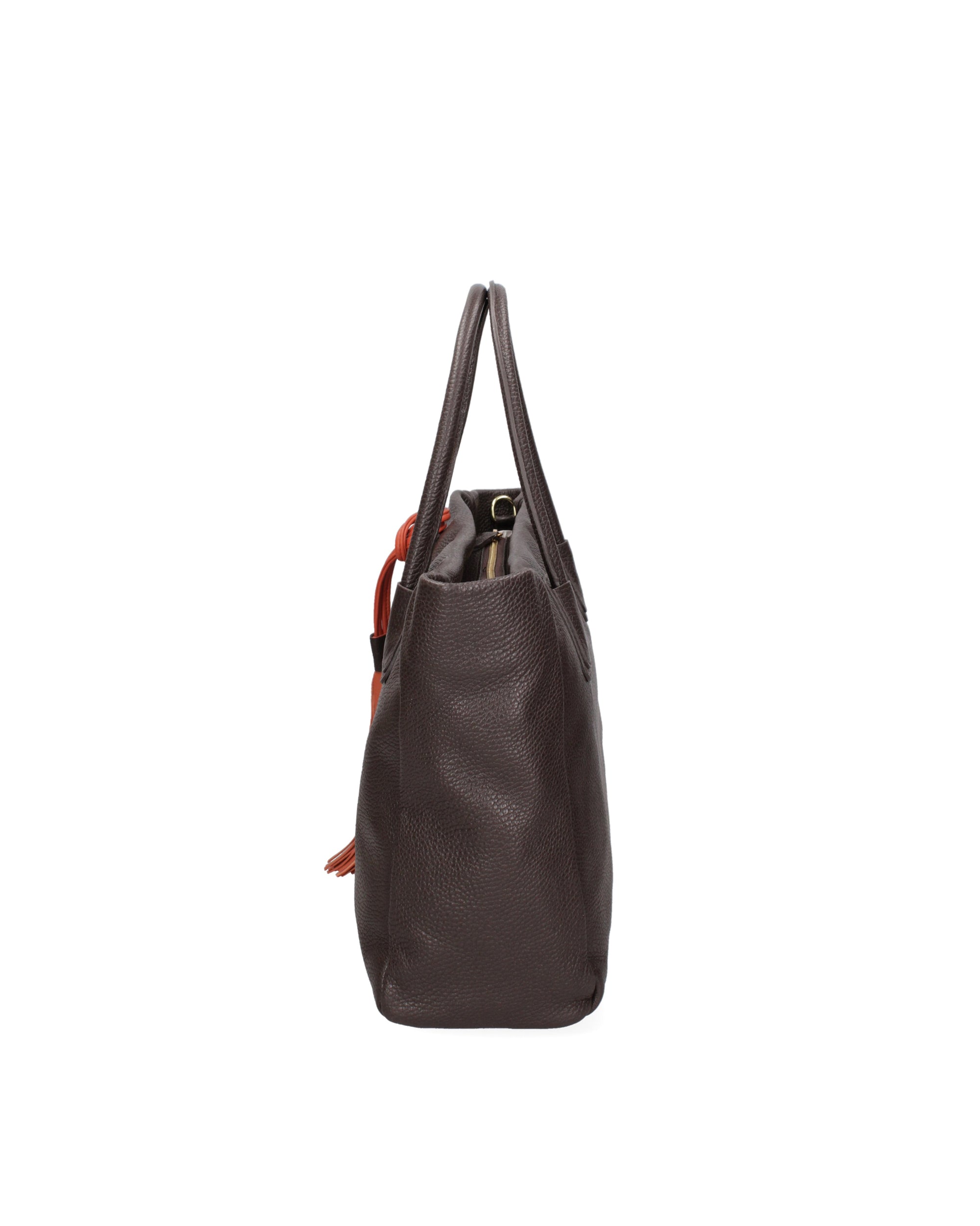 Rosalie Borsa a spalla da donna 100% pelle 06503-D23 T.MORO Chiara Ferretti