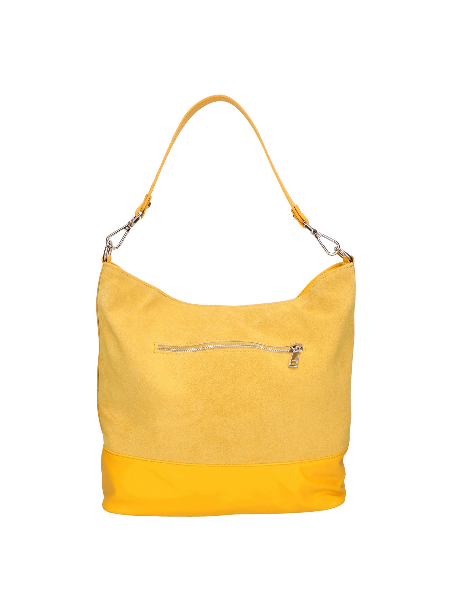 Graziana Borsa a spalla da donna Vera pelle 05960-51 GIALLO 04 GIALLO Chiara Ferretti