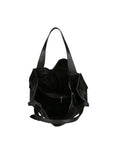 Aelia Borsa a spalla da donna Vera pelle 3312-D28 NERO BLACK Chiara Ferretti
