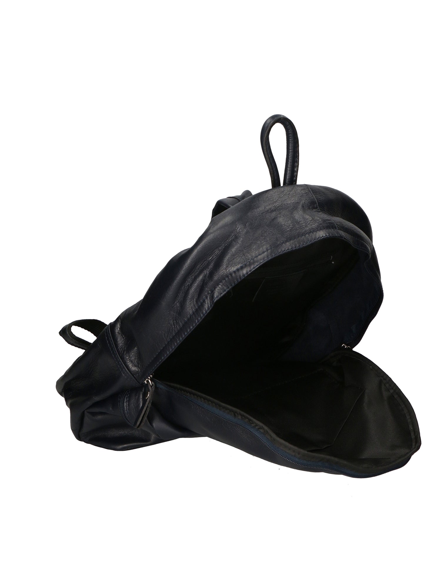 Cloe Zaino da donna in vera pelle Artigianale 6161-S26 BLU NOTTE Chiara Ferretti