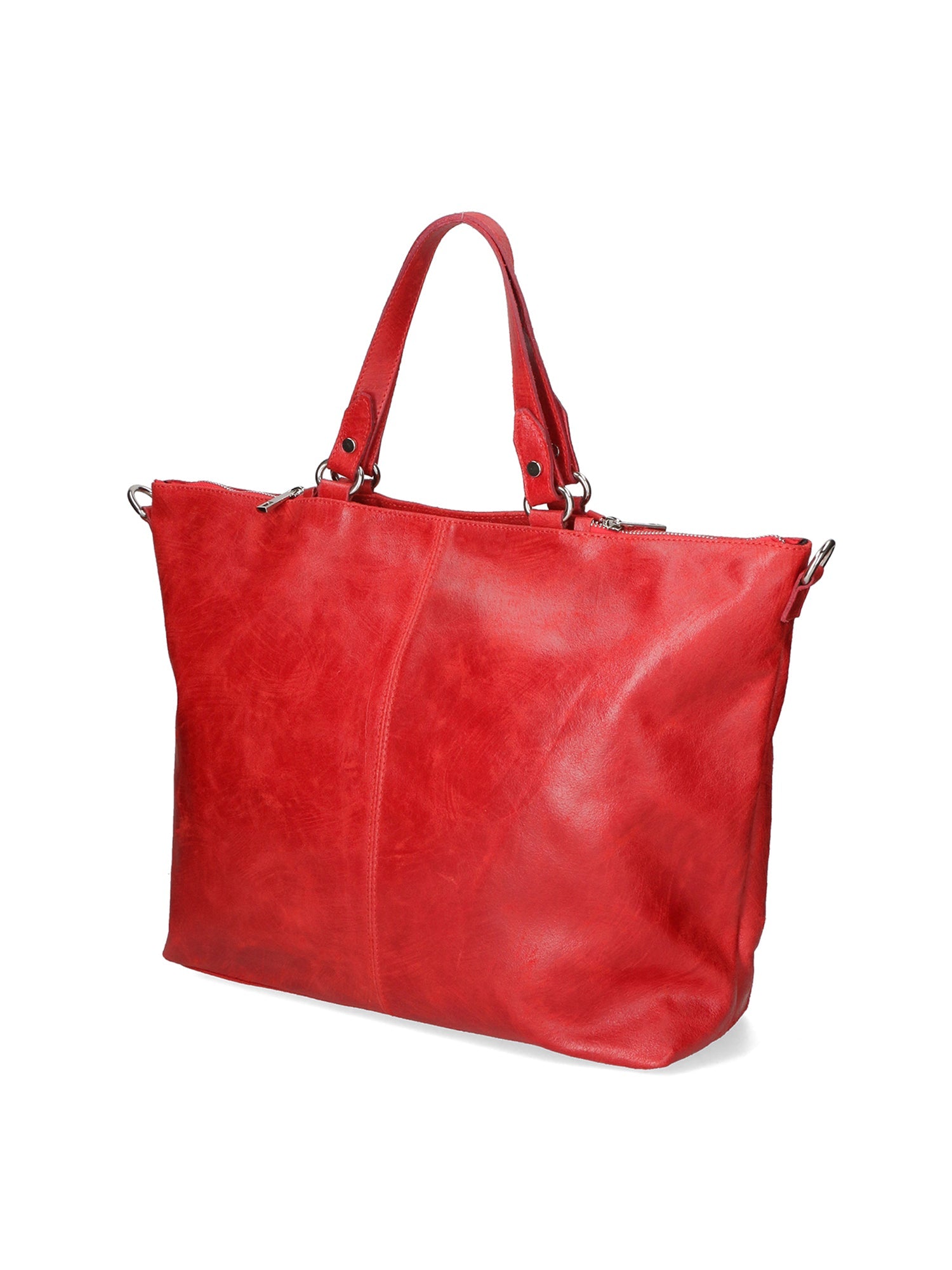 Elisamaria Borsa a spalla da donna Vera pelle 80055-ROSSO Chiara Ferretti