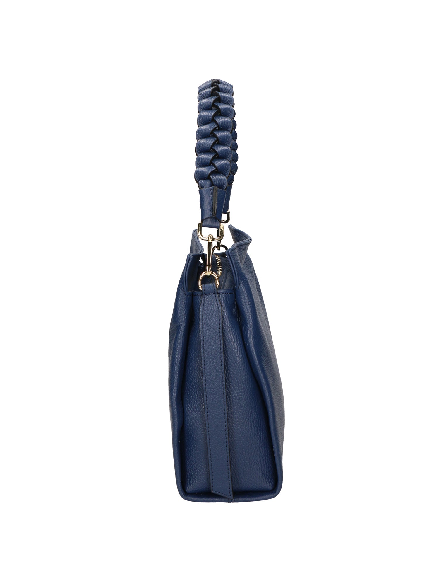 Vilma Borsa a mano da donna Vera Pelle 06874-D24 BLU JEANS Chiara Ferretti