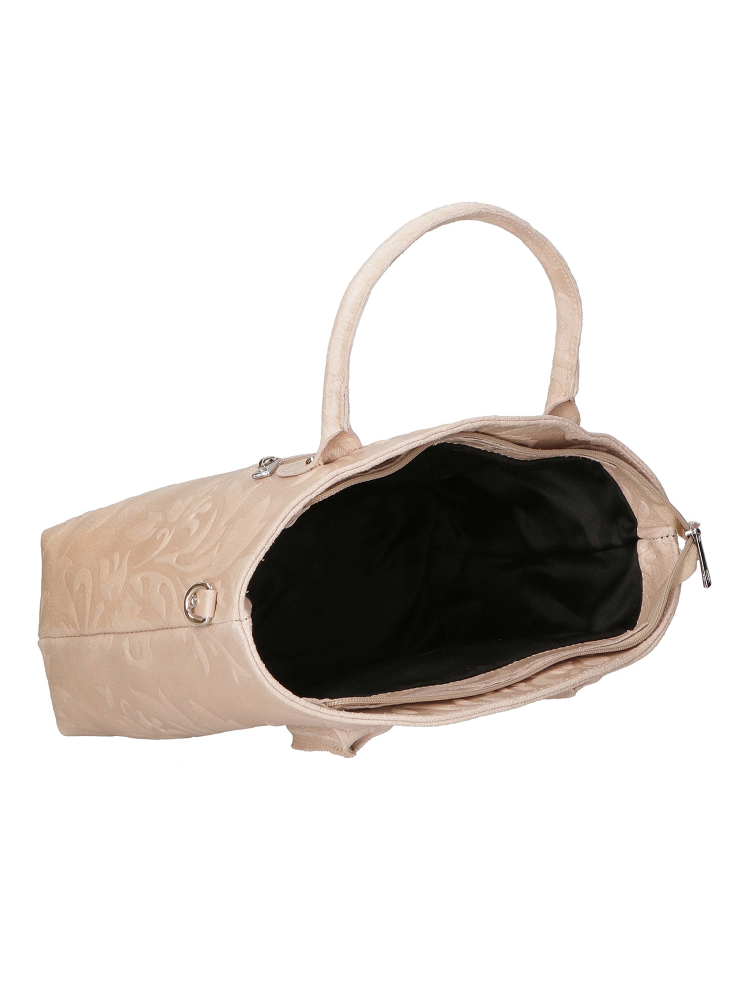 Enza Damenhandtasche aus echtem Leder, hergestellt in Italien, 27 x 32 x 13 cm