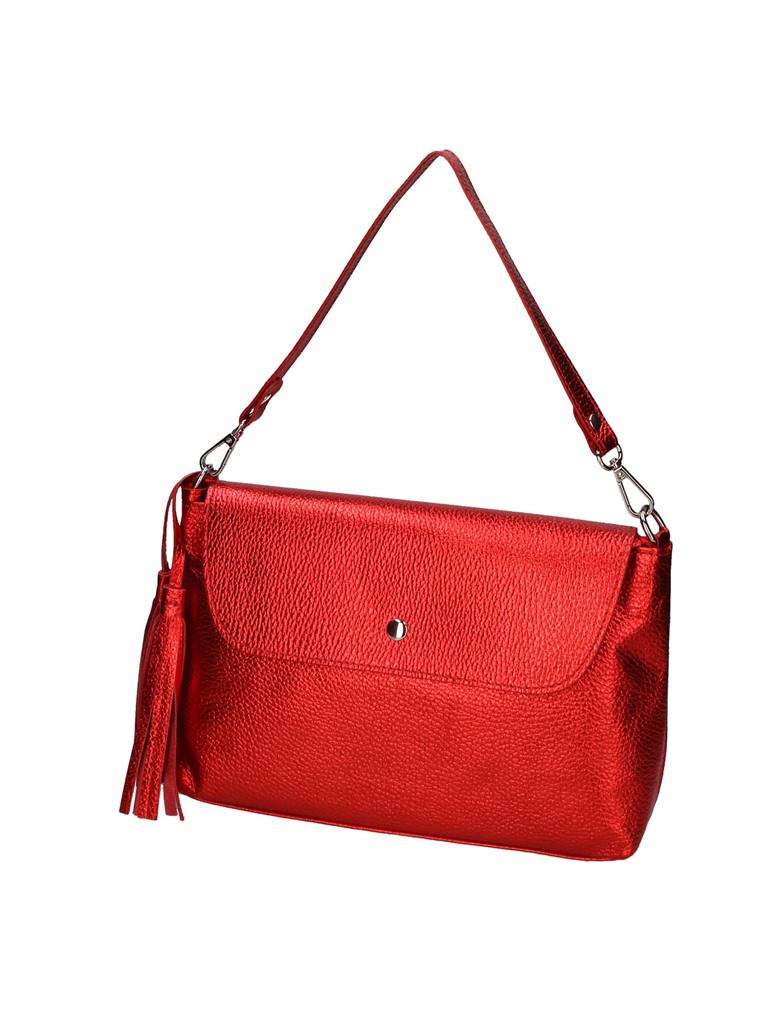 Auralia Borsa a mano da donna Vera pelle 05923-DL58 ROSSO Chiara Ferretti