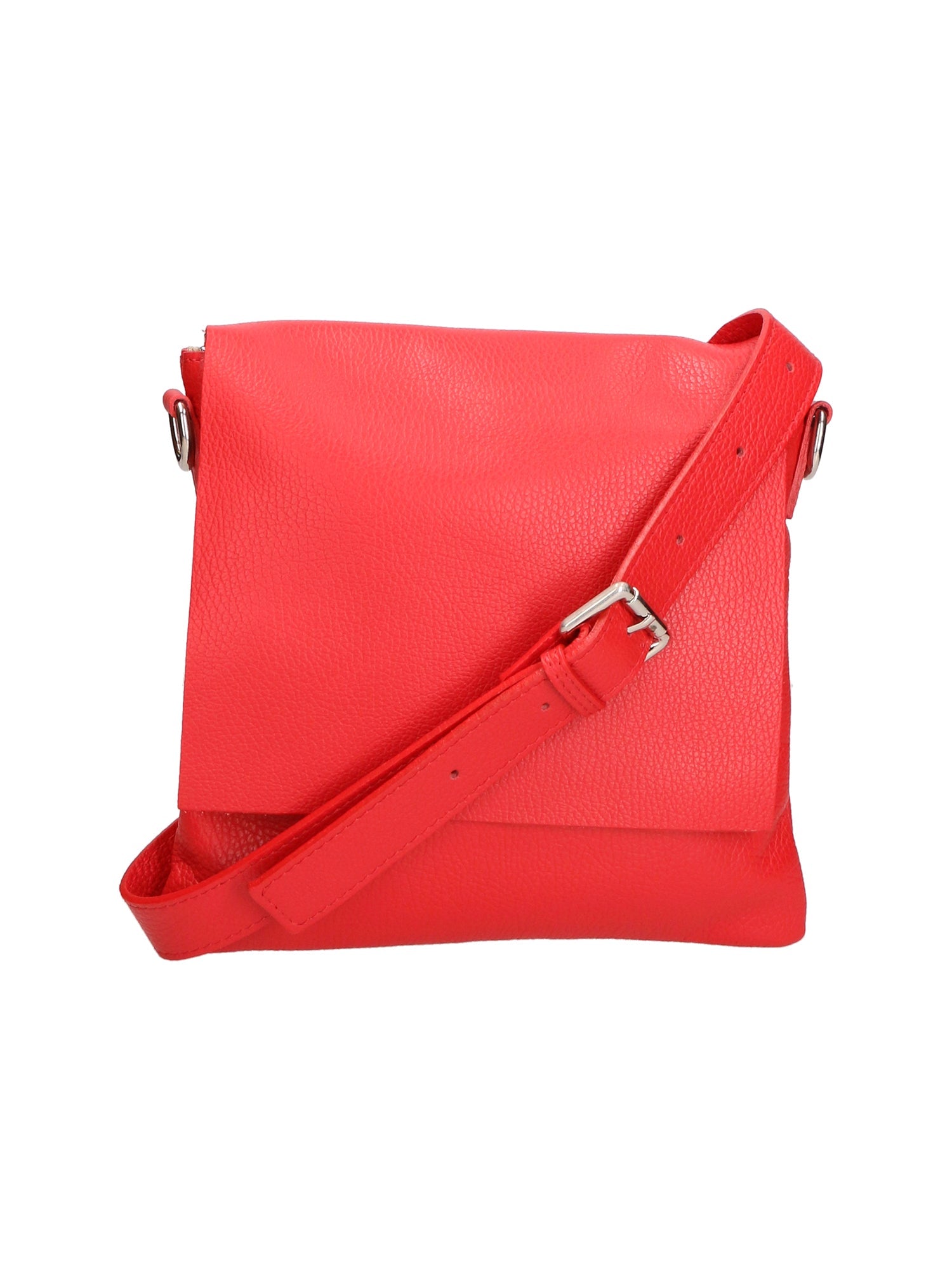 Borsa a Tracolla da Donna Gemma in Vera Pelle Made in Italy 25,5x23,5x1 cm