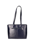 Flaviana Borsa a tracolla unisex Vera pelle 9117-NERO BLACK Chiara Ferretti