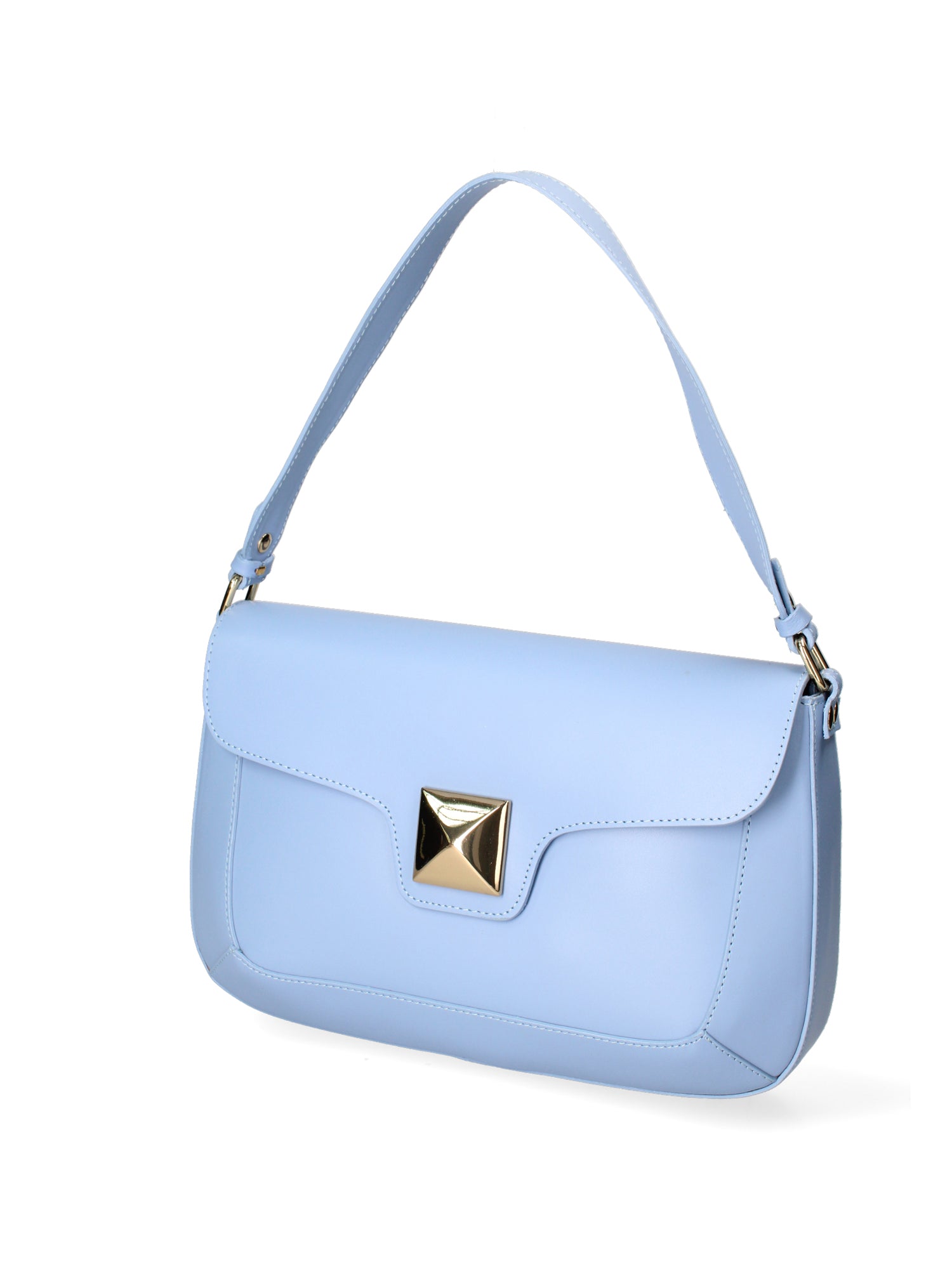 Astrea Borsa a spalla da donna 100% pelle 06015-L220 AZZURRO Chiara Ferretti