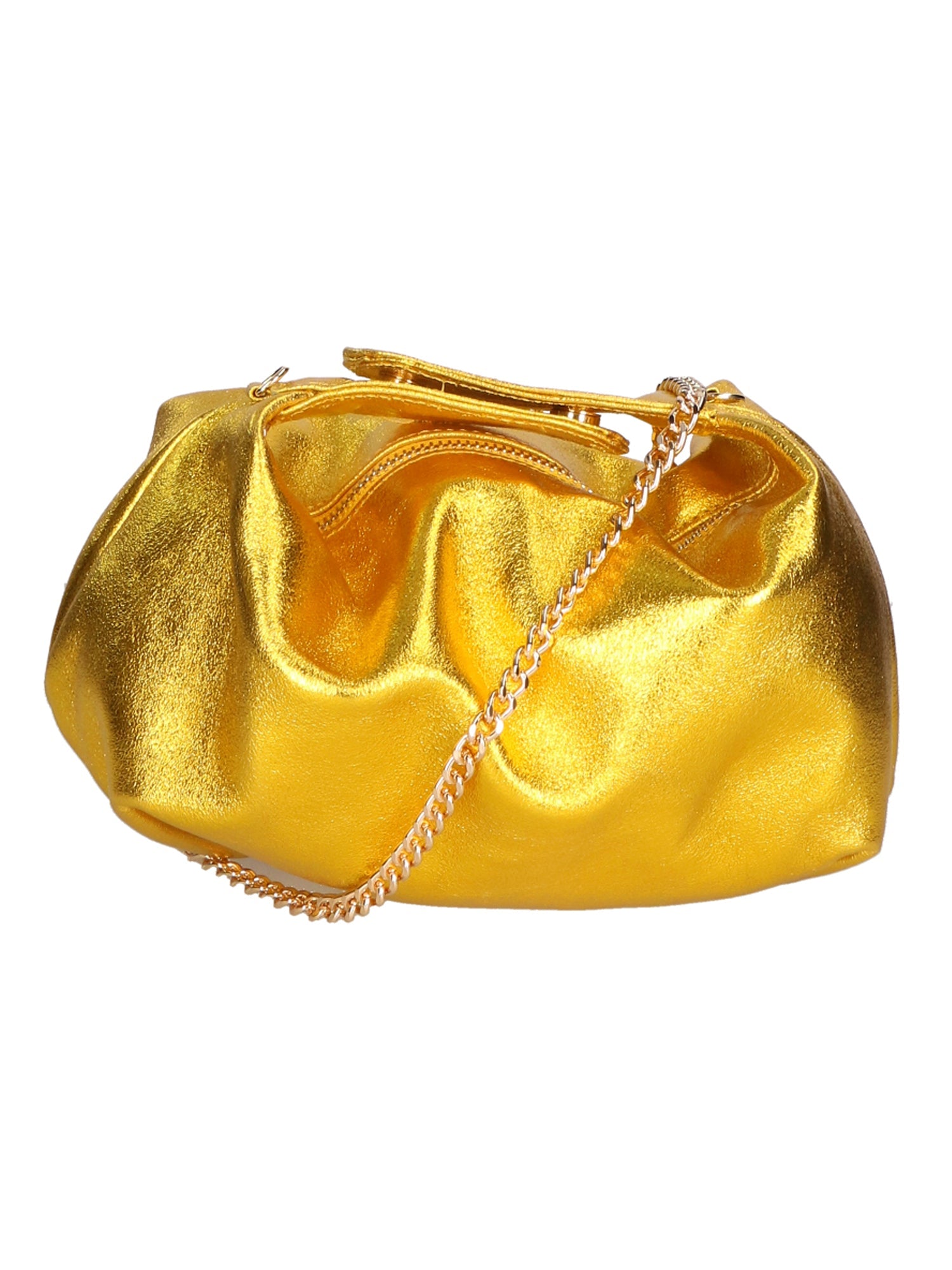Grace Borsa a mano da donna Vera pelle 06009-L009 GIALLO Chiara Ferretti