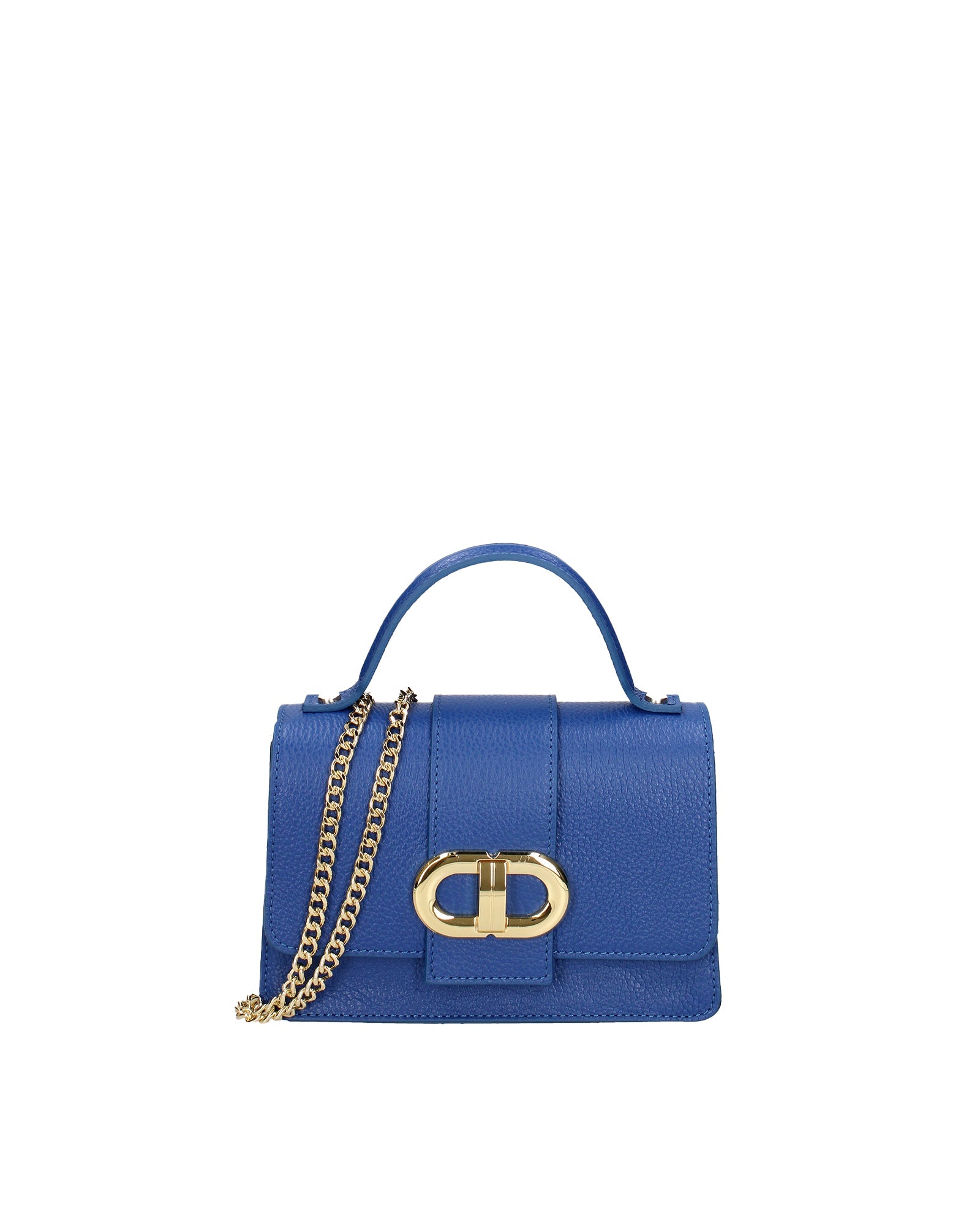Aroa Borsa a mano da donna Vera pelle 07132-D22 BLUETTE Chiara Ferretti