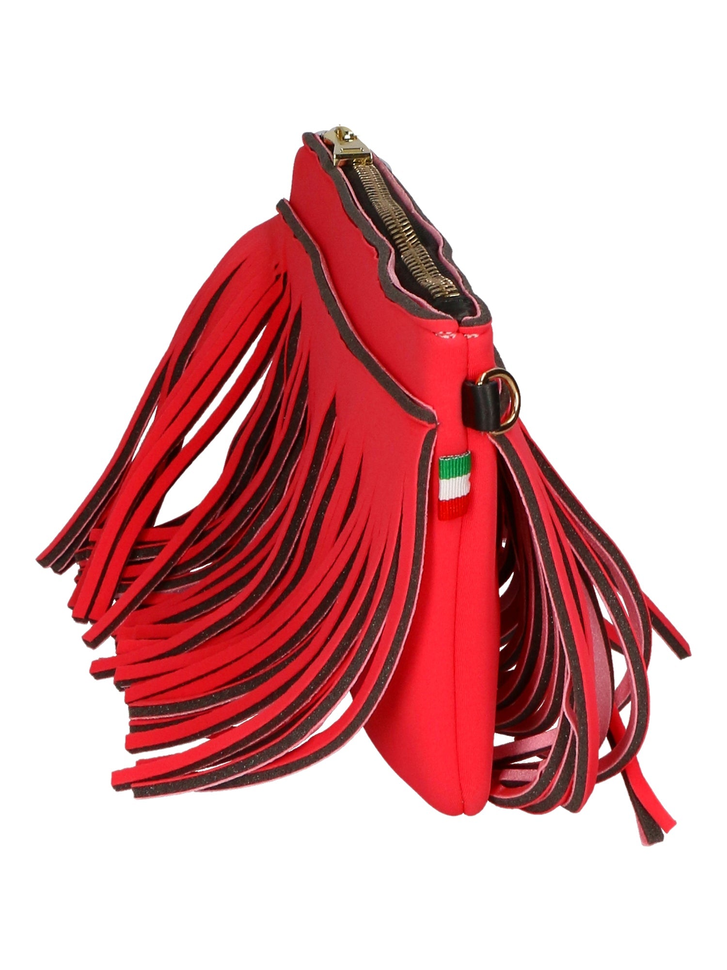 Oxsana Borsa a spalla da donna Neoprene 1311-ROSSO RED Chiara Ferretti