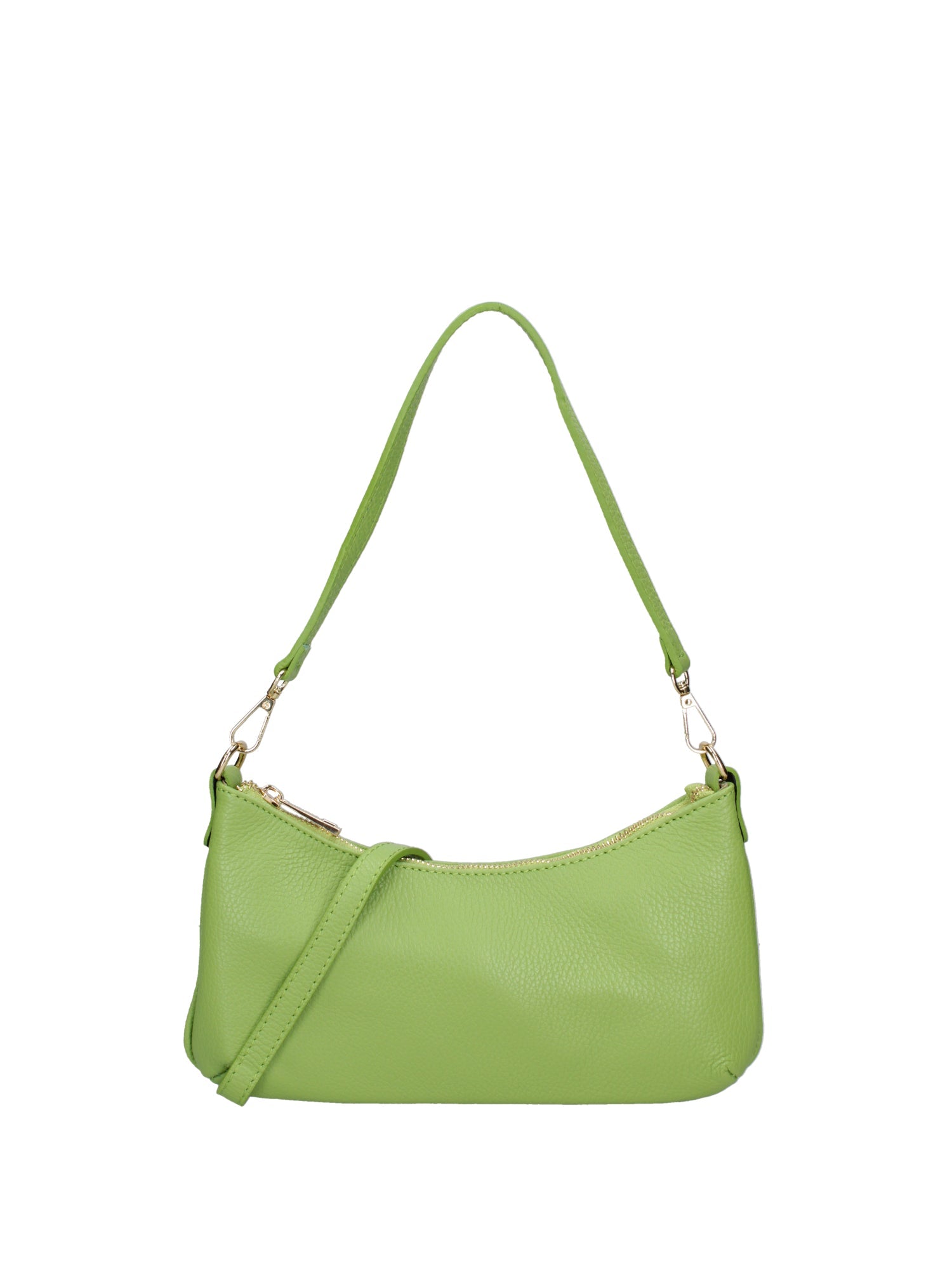 Oriane Borsa a spalla da donna Vera Pelle 07400-D12 VERDE Chiara Ferretti