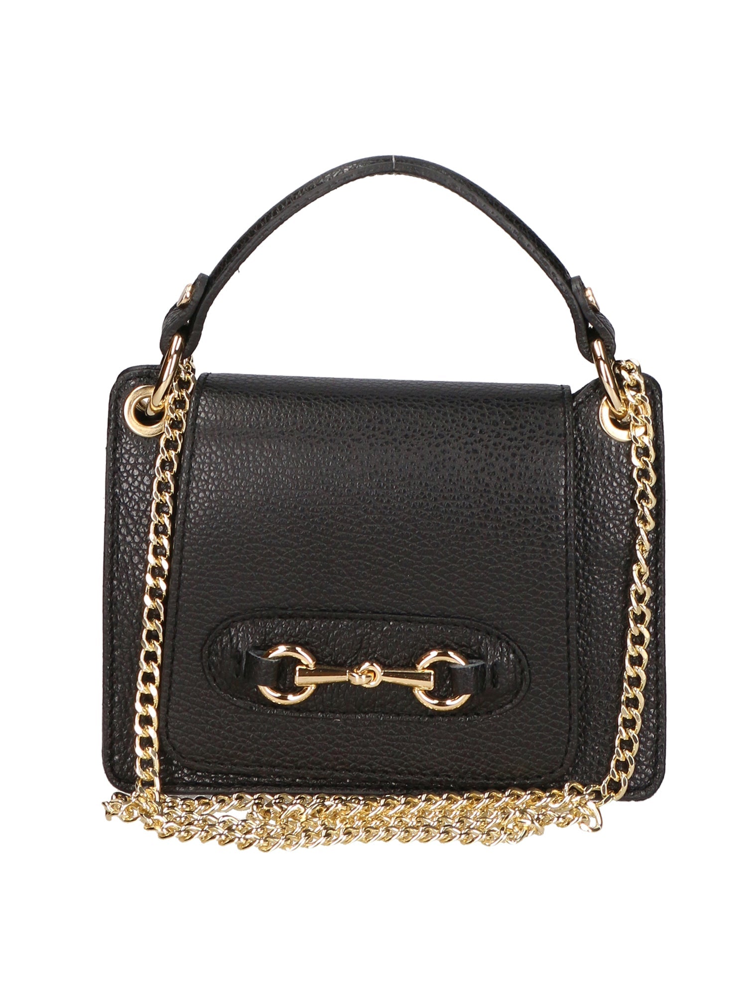 Greta Borsa a mano da donna Vera pelle 05896-C28 NERO Chiara Ferretti
