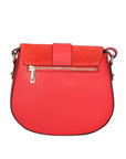 Carola Borsa a tracolla da donna Vera pelle 10036-L130 ROSSO SCURO Chiara Ferretti