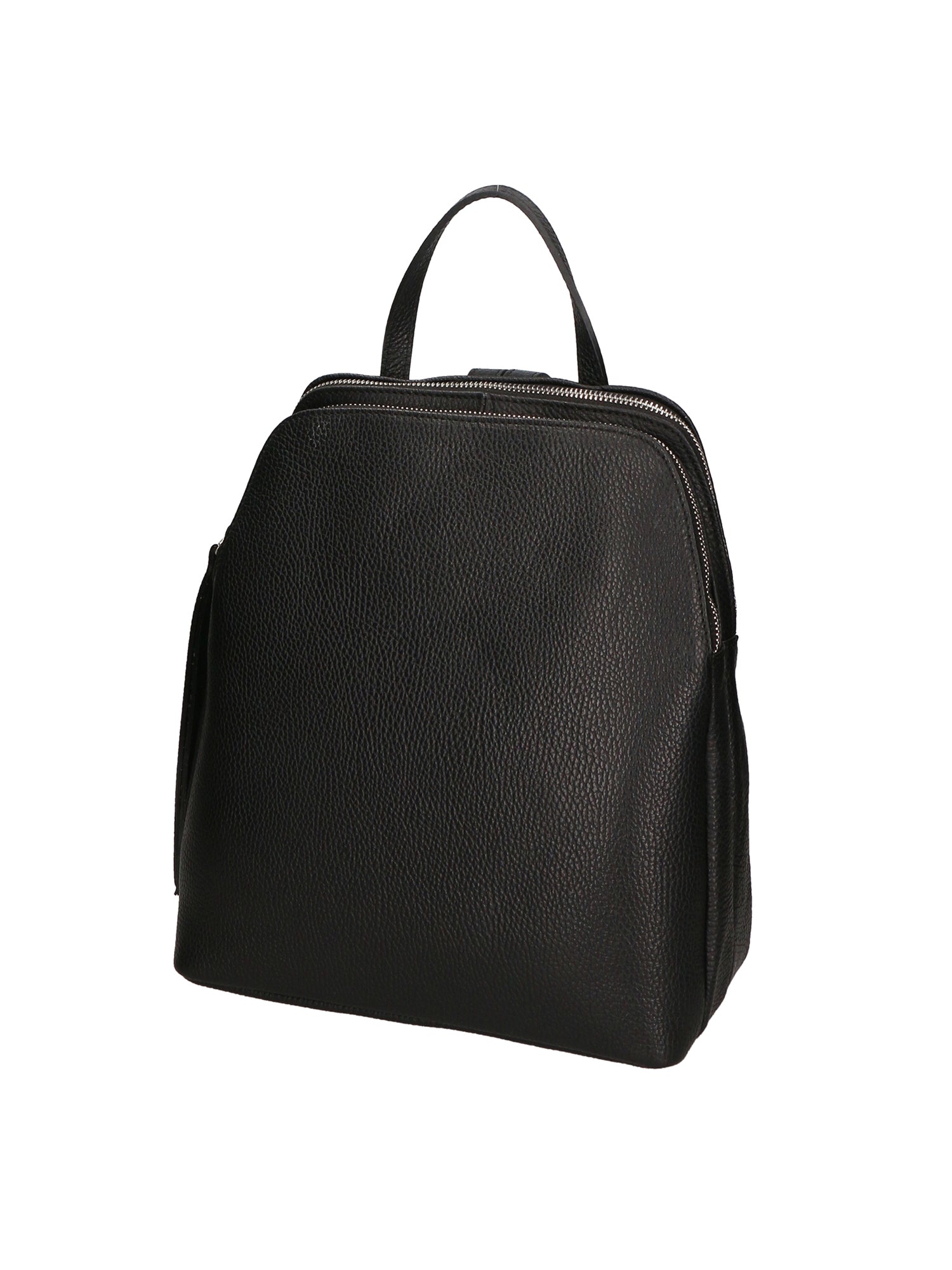 Glenda Borsa a mano da donna Vera pelle 05919-D28 NERO Chiara Ferretti