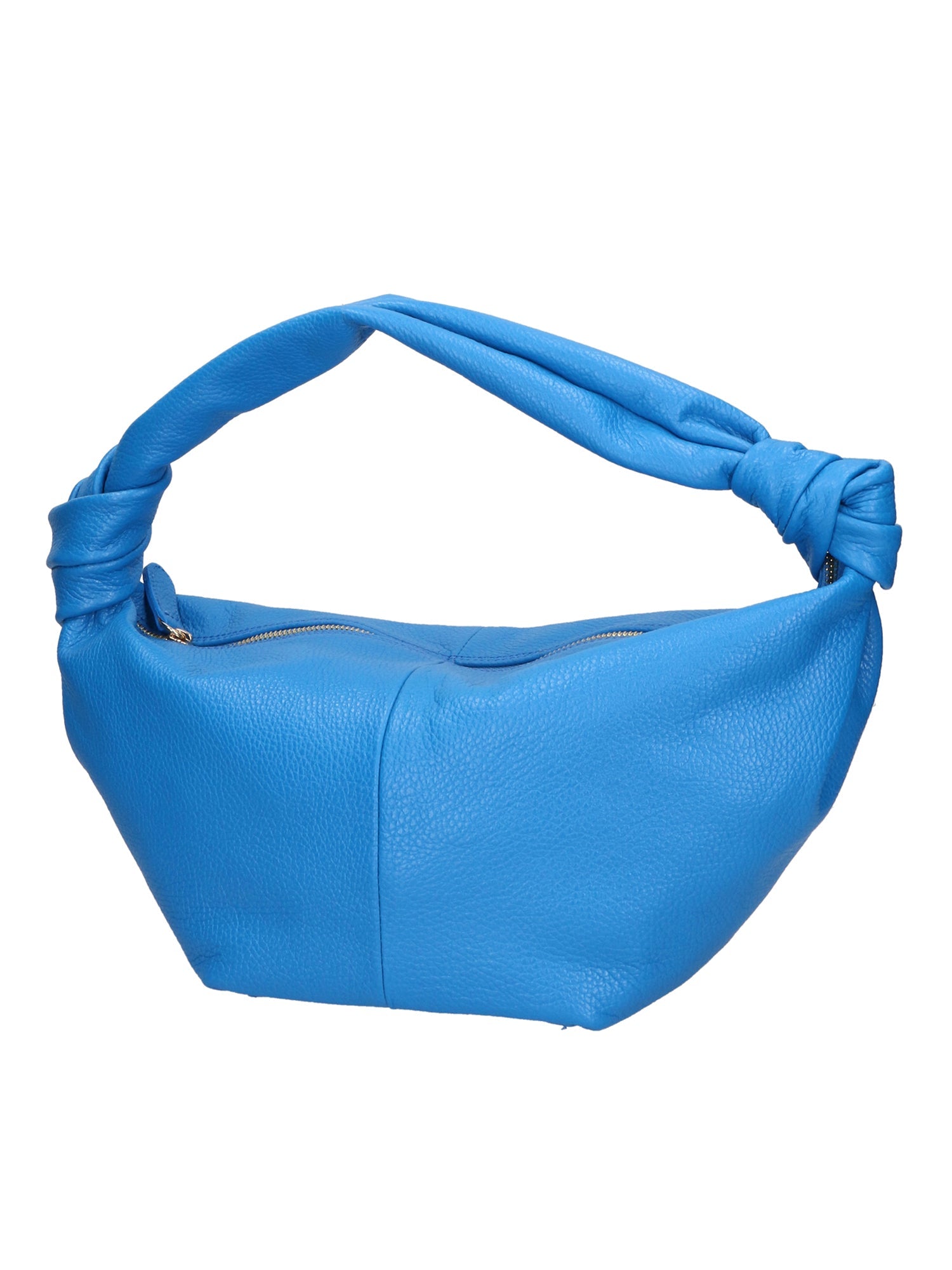 Lunaria Borsa a spalla da donna Vera pelle 06007-D222 BLU ASTER Chiara Ferretti