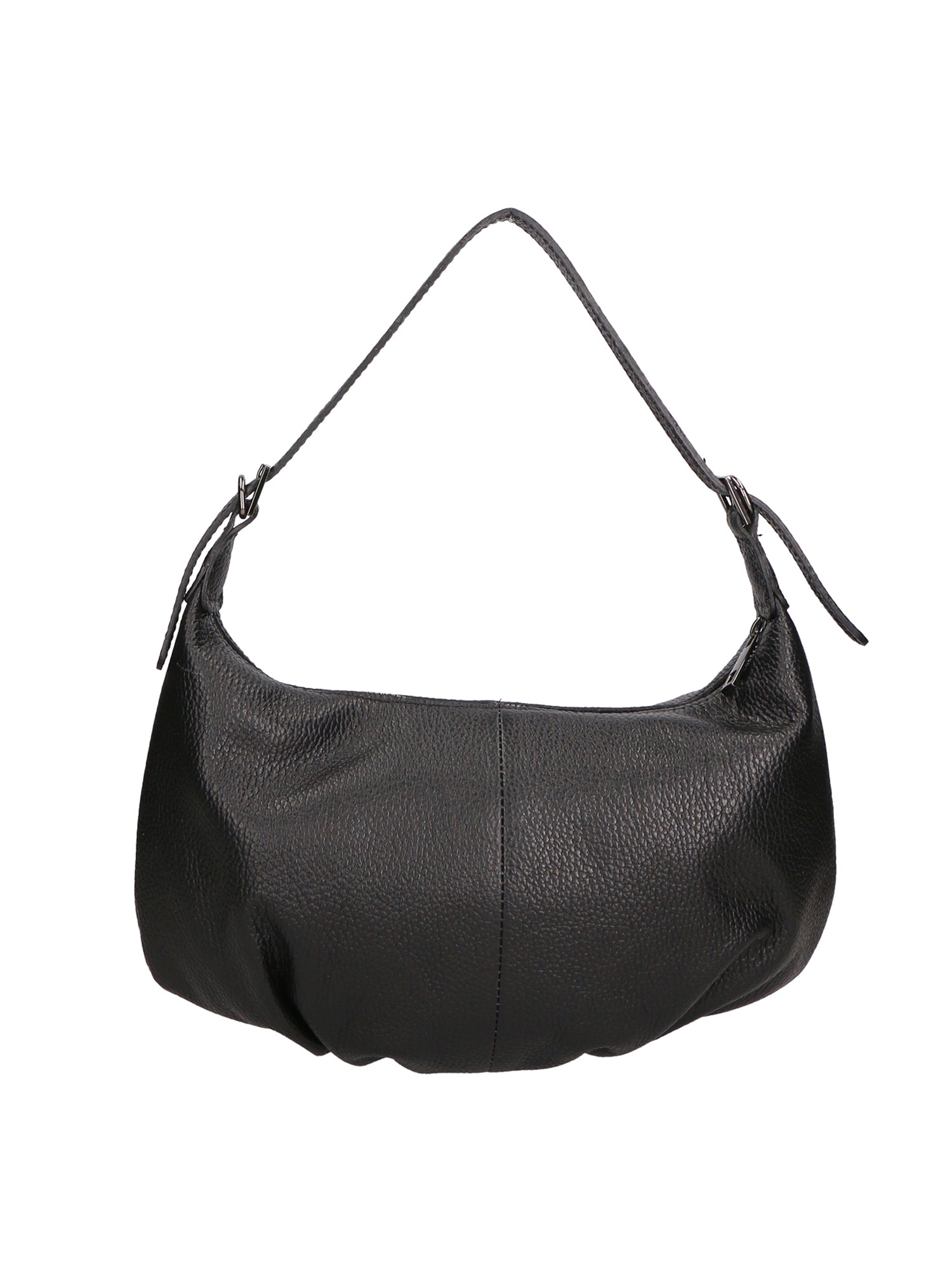 Licia Borsa a spalla da donna Vera pelle 06512- NERO BLACK Chiara Ferretti