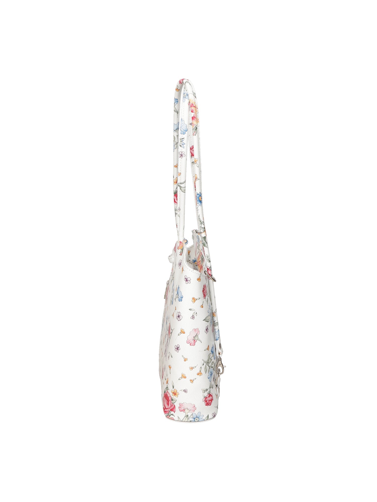 Elsa Borsa a spalla da donna Vera pelle 80056-BIANCO WHITE Chiara Ferretti