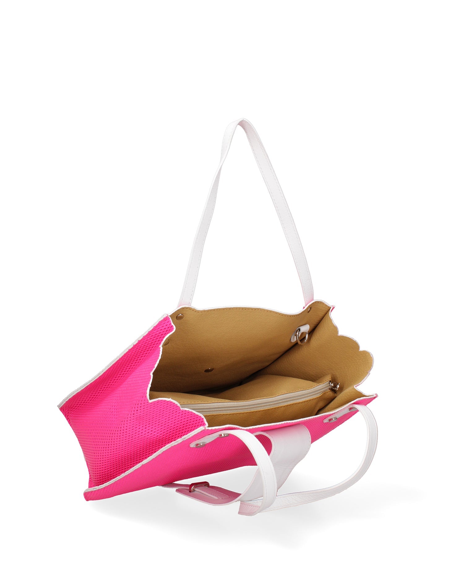 Borsa a spalla da donna In Vera pelle Made in Italy 32x26x13 cm