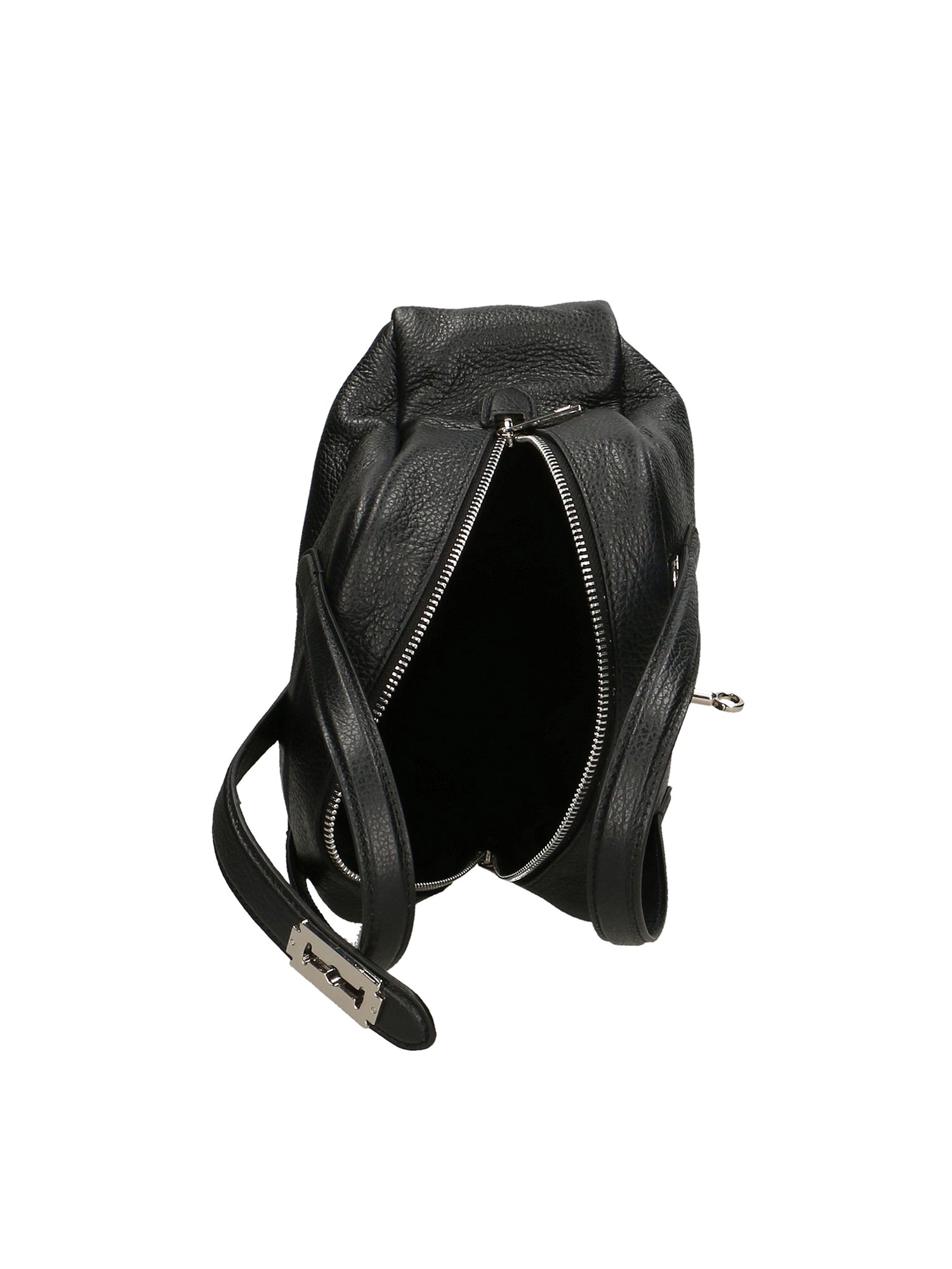 Orietta Borsa a mano da donna Vera pelle 01669-D28 NERO BLACK Chiara Ferretti