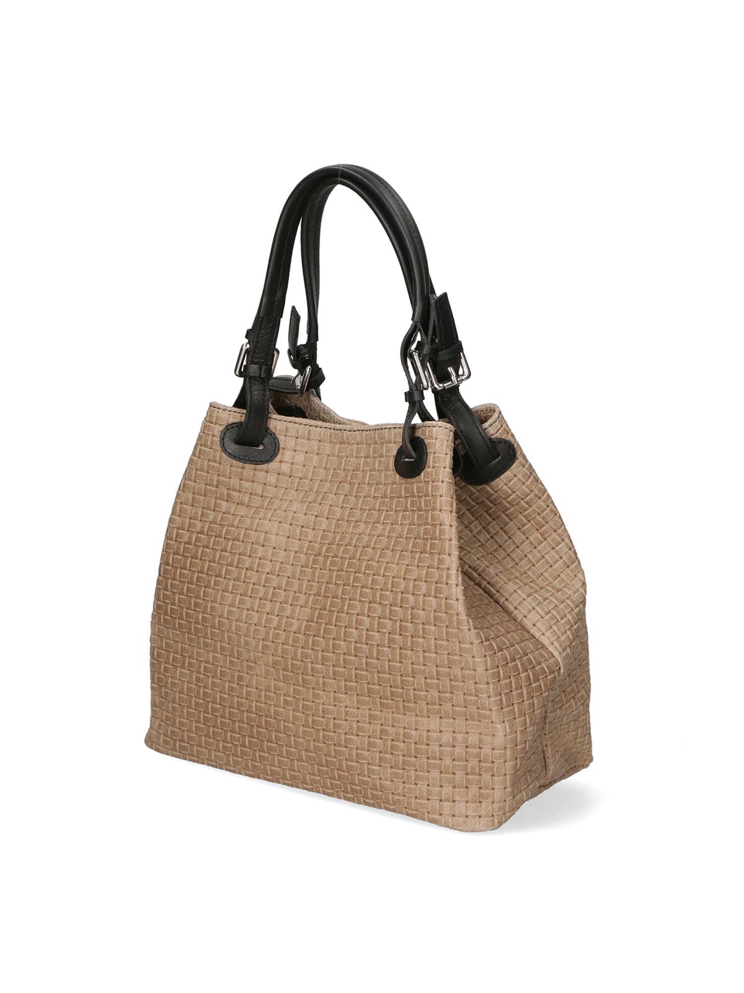 Araminta Borsa Shopper da donna Vera Pelle 80047-004 TAUPE Chiara Ferretti