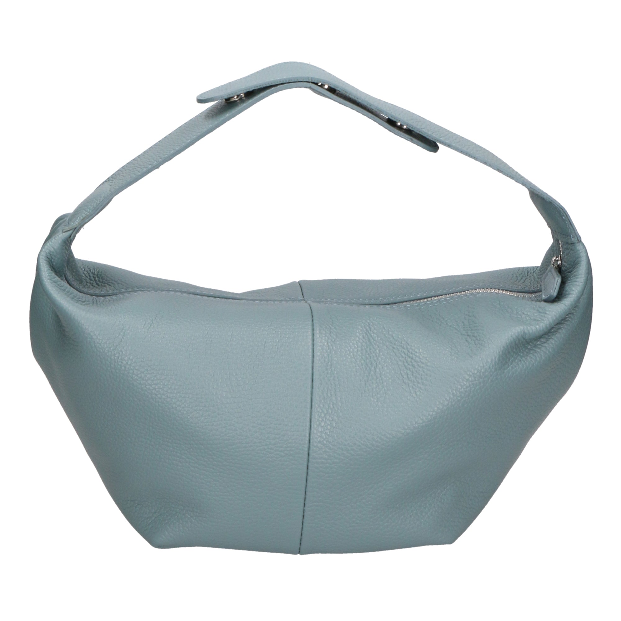 Karin Borsa a spalla da donna 100% pelle 06016-D88 SLATE GREY Chiara Ferretti