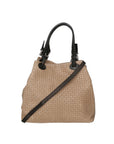 Elektra Women's Shoulder Bag in Genuine Leather Made in Italy 29x32x17 cm