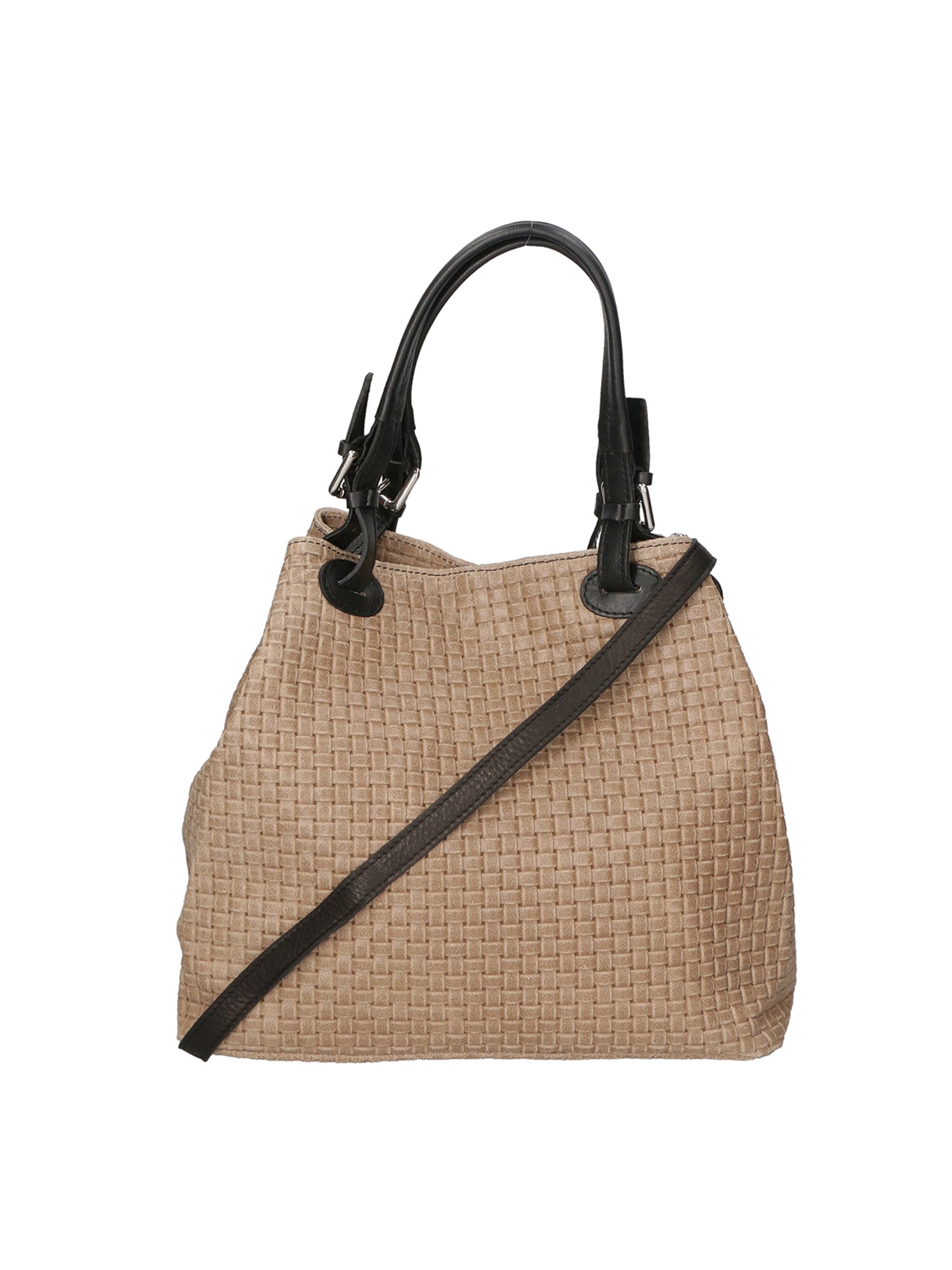 Araminta Borsa Shopper da donna Vera Pelle 80047-004 TAUPE Chiara Ferretti