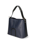 Erica Borsa a mano da donna Vera pelle 80071-BLU Chiara Ferretti