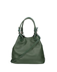 Borsa a spalla da donna In Vera pelle Made in Italy 29x32x17 cm