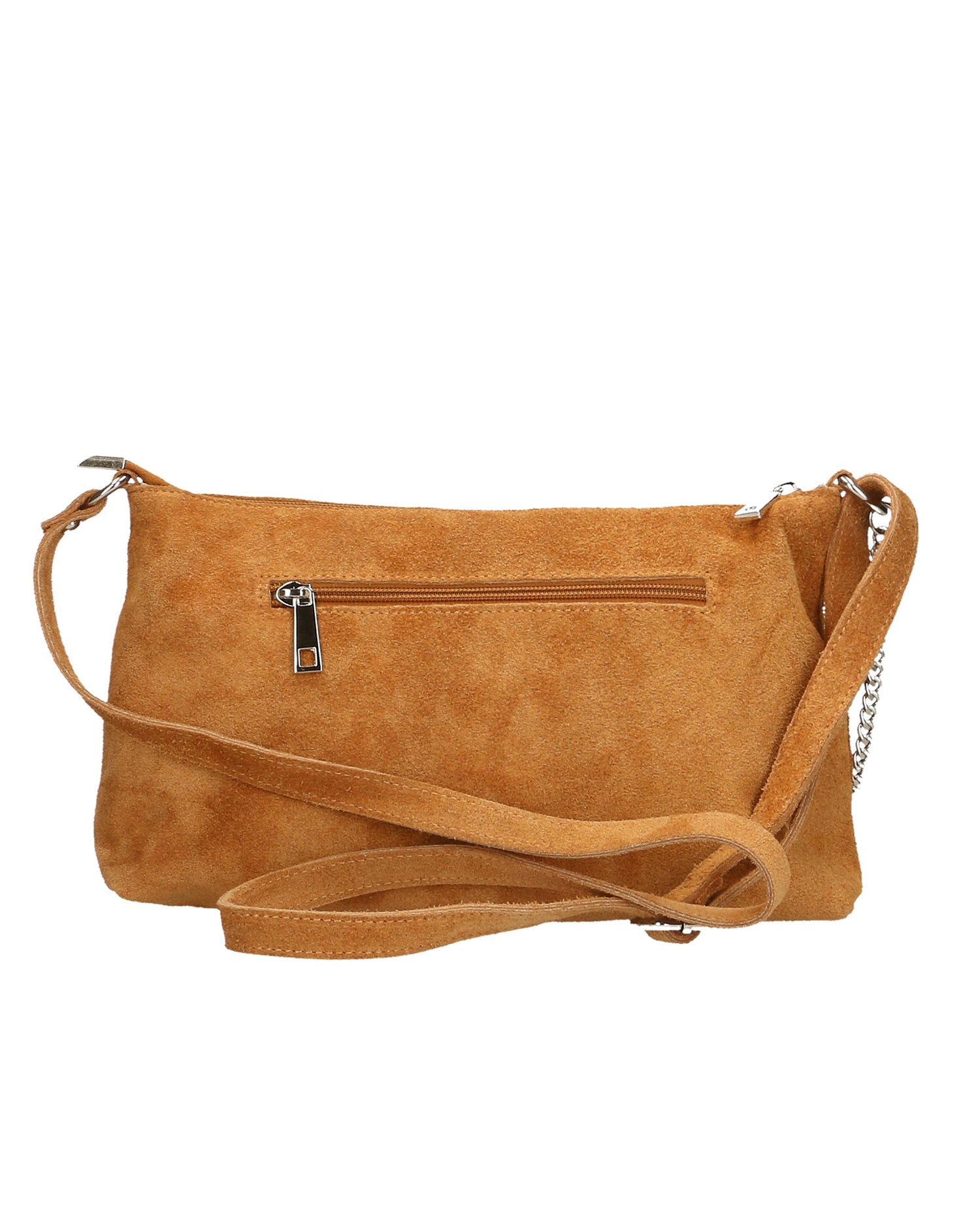 Embera Elite Borsa a tracolla donna Vera pelle scamosciata 8650-CUOIO Chiara Ferretti
