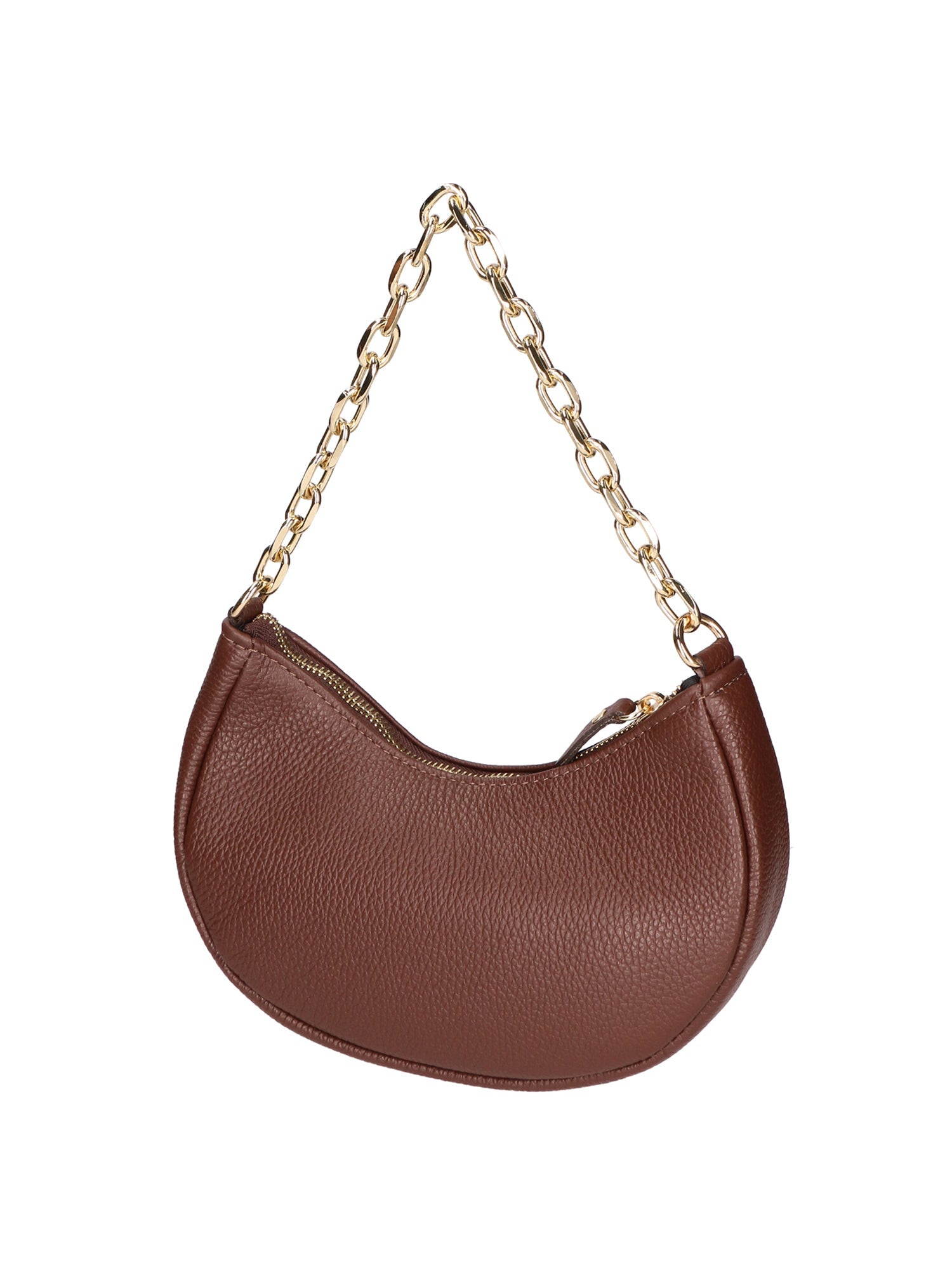 Loreta Borsa a spalla da donna Vera pelle 06511-D223 cioccolato Chiara Ferretti