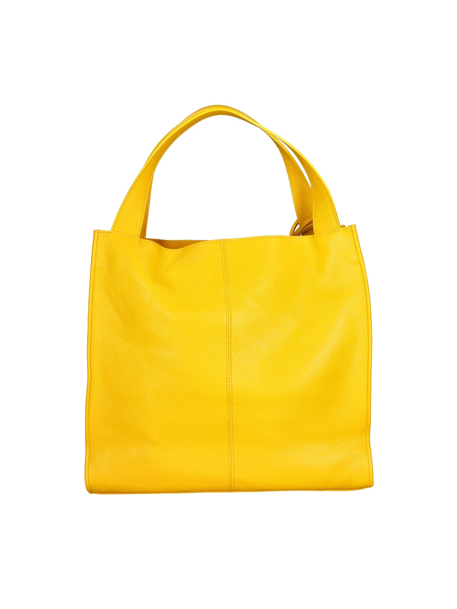 Aelia Borsa a spalla da donna Vera pelle 3312-D04 GIALLO YELLOW Chiara Ferretti