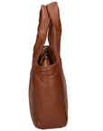Virna Borsa a mano da donna Vera Pelle 06501-S17 CUOIO SCURO Chiara Ferretti